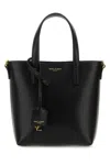 Saint Laurent Mini Toy Shopping Handbag For Women In Nero