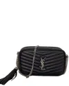 Saint Laurent Black Leather Quilted Mini Lou Camera Bag (authentic Pre-loved)