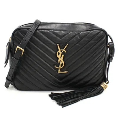 Pre-owned Saint Laurent Black Leather Shoulder Bag ()
