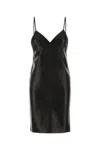 Saint Laurent Woman Black Dresses In Black