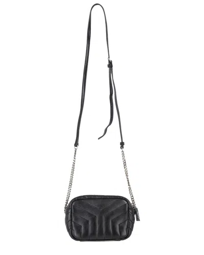 Saint Laurent Black Leather Small Loulou Bowling Bag (authentic Pre-loved)