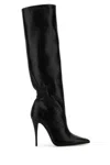 Saint Laurent Venetia Boots In Nero