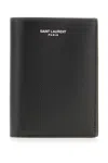 Saint Laurent Logo Card Fold Wallet