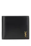 Saint Laurent Tiny Cassandre Wallet In Black