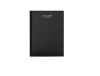 Saint Laurent Grain De Poudre Leather Bi-fold Card Wallet Accessories In Black