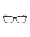 Saint Laurent Black Logo Flat Mirror In Black