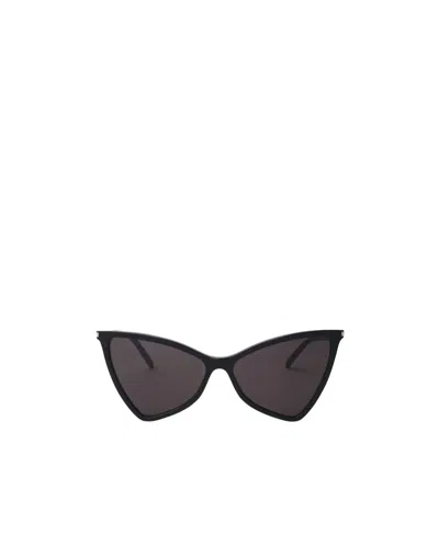 Saint Laurent Black Logo Sunglasses