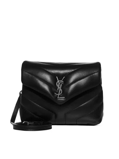 Saint Laurent Black Loulou Toy Crossbody Bag