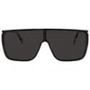 Saint Laurent Mask Ace Sl364 001 Shield Sunglasses In Black