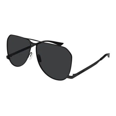 Saint Laurent Black Metal  Sunglasses