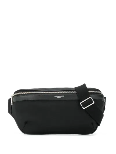 Saint Laurent Black Monogram Crossbody Bag