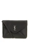 Saint Laurent Men Cassandra Envelope Messenger Bag In Black