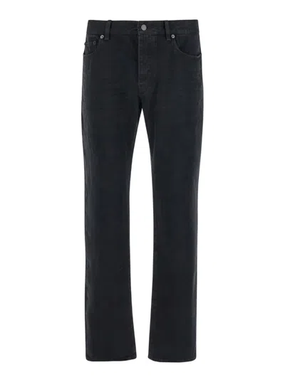 SAINT LAURENT BLACK NARROW FIT JEANS
