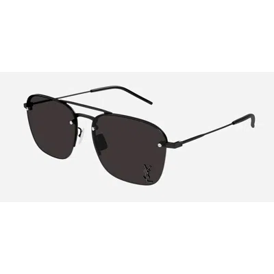 Saint Laurent Black Navigator Ladies Sunglasses Sl 309 M 001 57