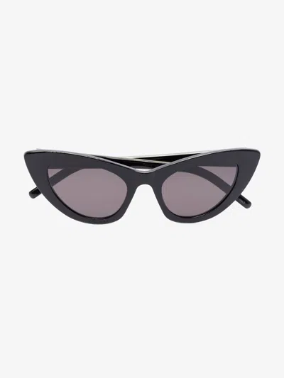 Saint Laurent Black New Wave Lily Cat Eye Sunglasses