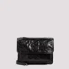 Saint Laurent Black Niki Medium Shoulder Bag In Black