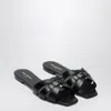 Saint Laurent Black Nu Pieds Tribute 05 Sandals Women In Black