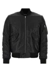 Saint Laurent Black Regular Fit Bomber Jacket