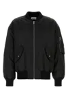 Saint Laurent Bomber Boule Oversiz In Black