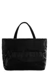 Saint Laurent Black Nylon  Shopping Bag