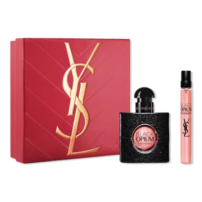 Saint Laurent Black Opium Eau De Parfum 2-piece Travel Gift Set