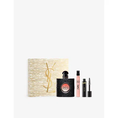 Saint Laurent Black Opium Eau De Parfum And Lash Clash Gift Set