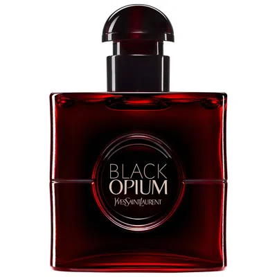 SAINT LAURENT BLACK OPIUM EAU DE PARFUM OVER RED 1 OZ EAU DE PARFUM