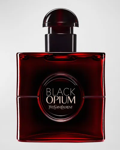 Saint Laurent Black Opium Eau De Parfum Over Red, 1.6 Oz. In White