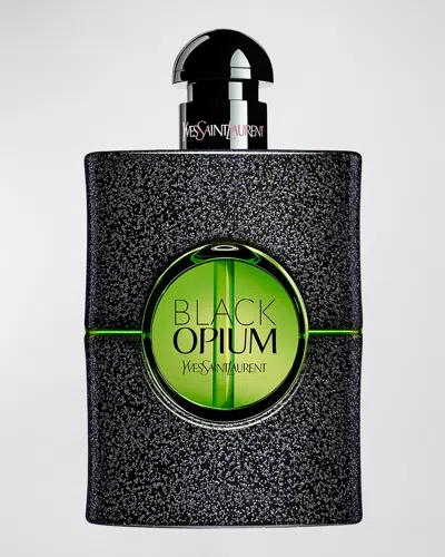 Saint Laurent Black Opium Illicit Green Eau De Parfum, 2.5 Oz. In White