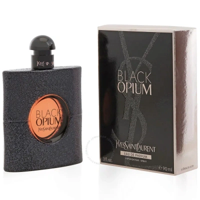 Saint Laurent Black Opium / Ysl Edp Spray 3.0 oz (90 Ml) (w) In Black / Orange / Pink