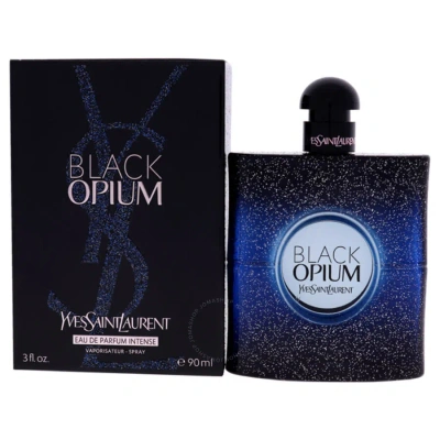 Saint Laurent Black Opium / Ysl Edp Spray Intense 3.0 oz (90 Ml) (w) In Black / Orange / Pink