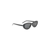 Saint Laurent Oval-shaped Frame Sunglasses In Black