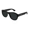 Saint Laurent Black Oval Unisex Sunglasses Sl 798 Maxime 001 54
