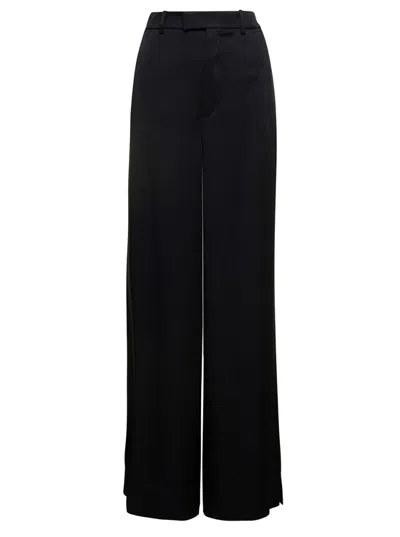 SAINT LAURENT BLACK OVERSIZED PANT