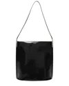 Saint Laurent Black Patent Leather Suzanne Rigid Shoulder Bag (authentic Pre-  Loved)