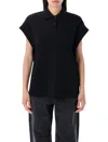 Saint Laurent Sleeveless Polo Shirt