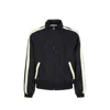 Saint Laurent Black Polyamide Bomber In Black