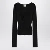 Saint Laurent Silk Ruffled Blouse