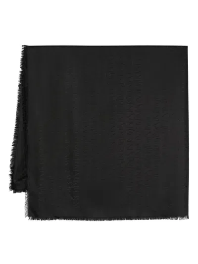 Saint Laurent Black Scarf