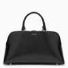 Saint Laurent Small Black Shiny Leather Duffle Bag Sac De Jour Women In Black