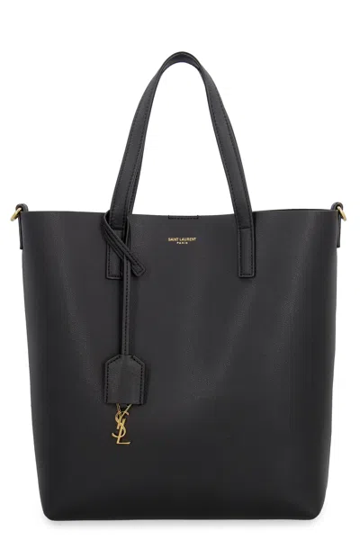 Saint Laurent Black Shopping Tote Handbag