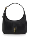 Saint Laurent Black Shoulder Bag With Zip Closure And Cassandre Plaque On The Front In Leather Woman