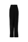 Saint Laurent Wide-leg Wool Pants For Women