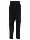 Saint Laurent Button Detailed Straight Leg Trousers