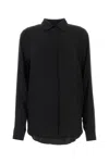 Saint Laurent Silk Logo Shirt