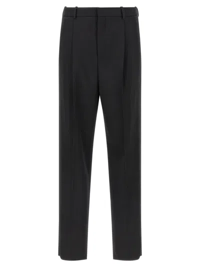 Saint Laurent Black Single Pleat Smoking Pant