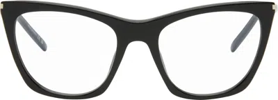 Saint Laurent Black Sl 214 Kate Thin Glasses
