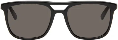 Saint Laurent Black Sl 455 Sunglasses In Black-black-black