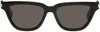 Saint Laurent Black Sl 462 Sulpice Sunglasses In Black-black-black