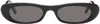 Saint Laurent Eyeglass Sl 557 Shade In 001 Shiny Black